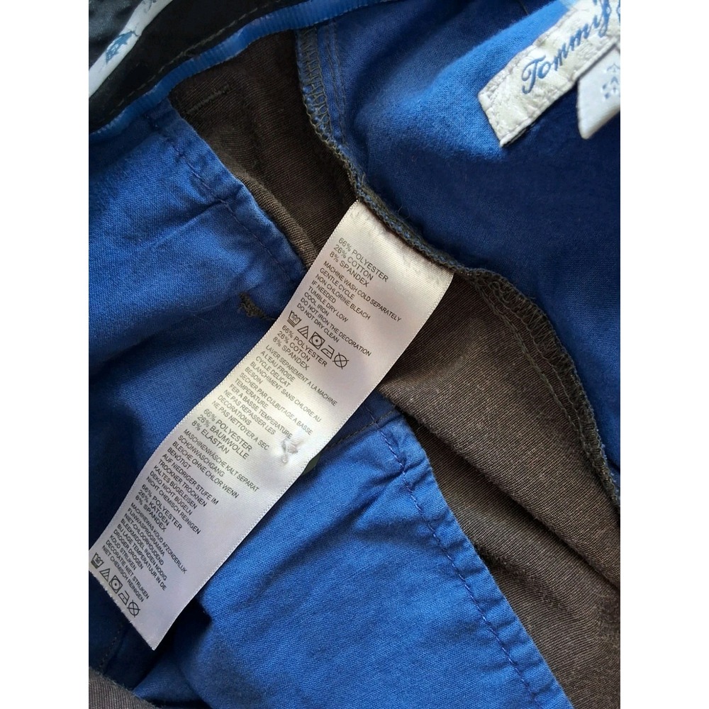 Tommy Bahama Men‎ Shorts Size 40 Cotton Blend Casual Coastal Golf Travel Brown - Picture 6 of 6